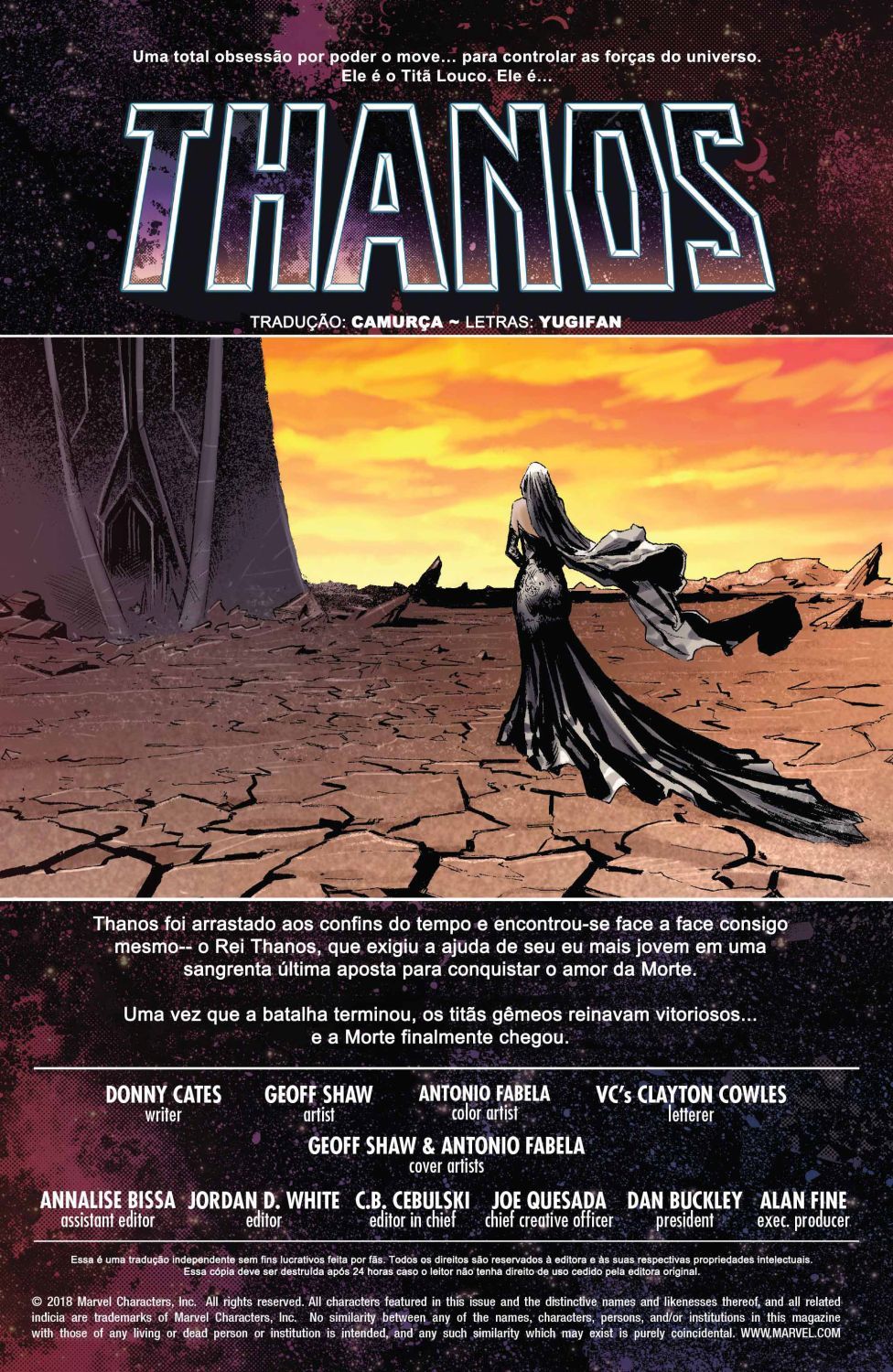 Read Thanos (2016) (pt) Manga Online