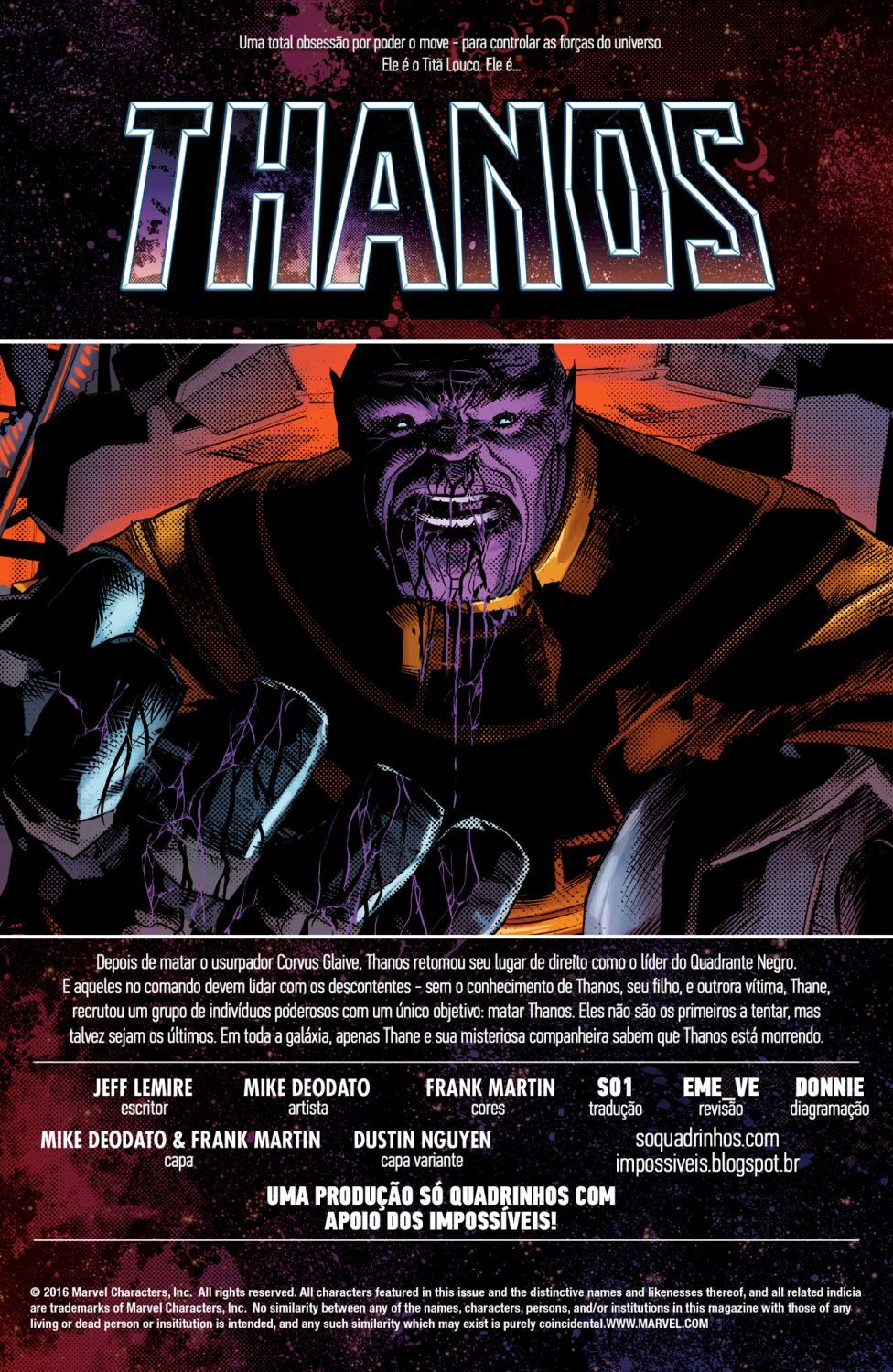 Read Thanos (2016) (pt) Manga Online