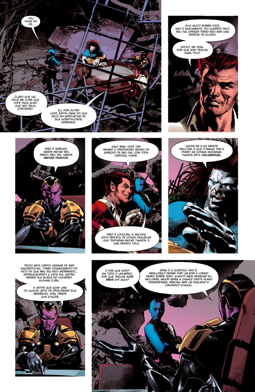 Read Thanos (2016) (pt) Manga Online