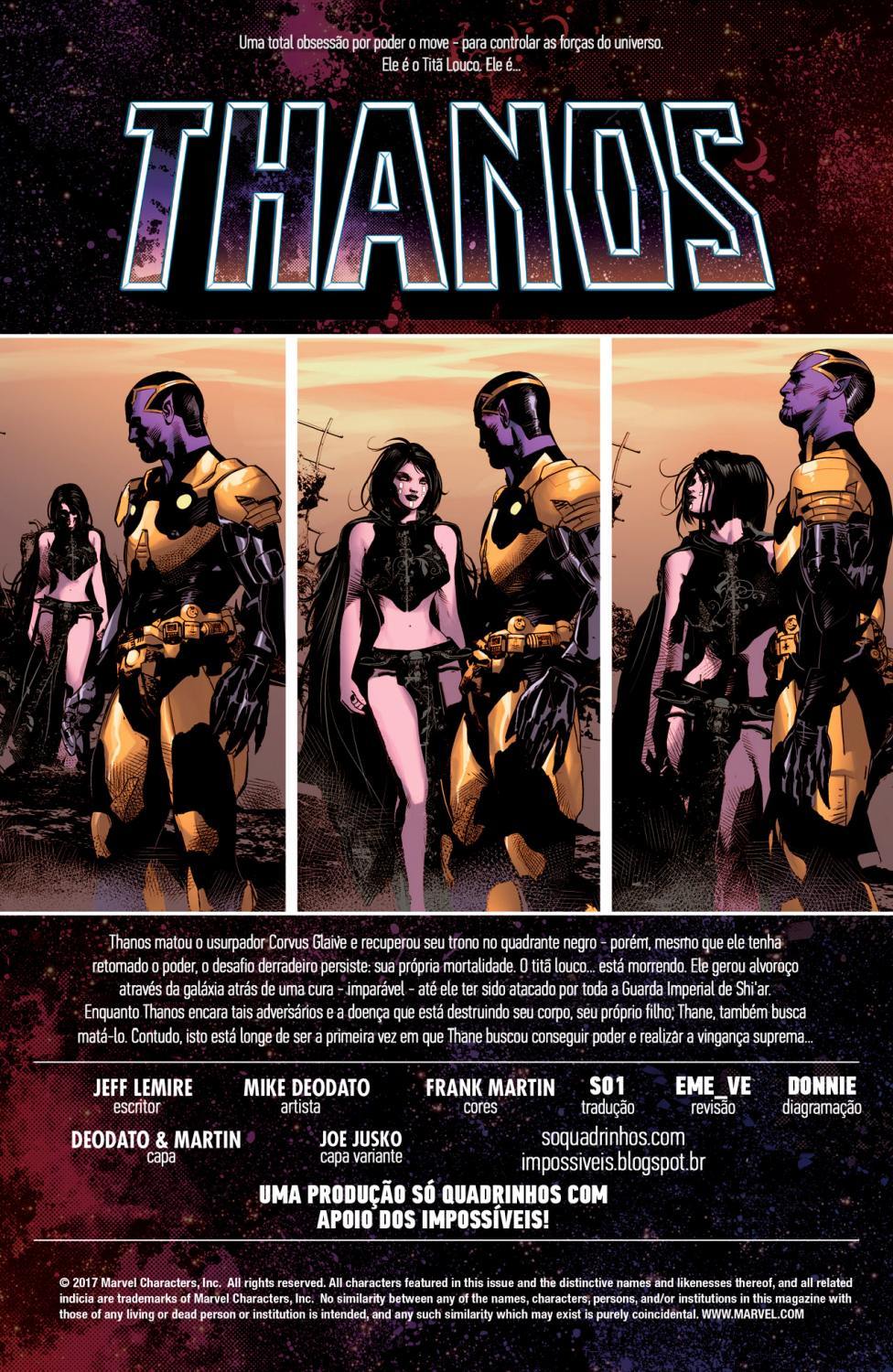 Read Thanos (2016) (pt) Manga Online