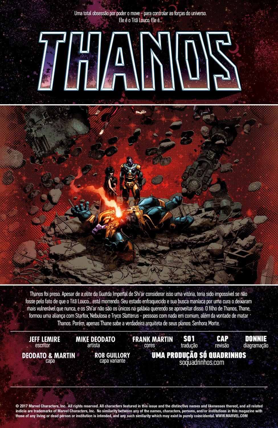 Read Thanos (2016) (pt) Manga Online