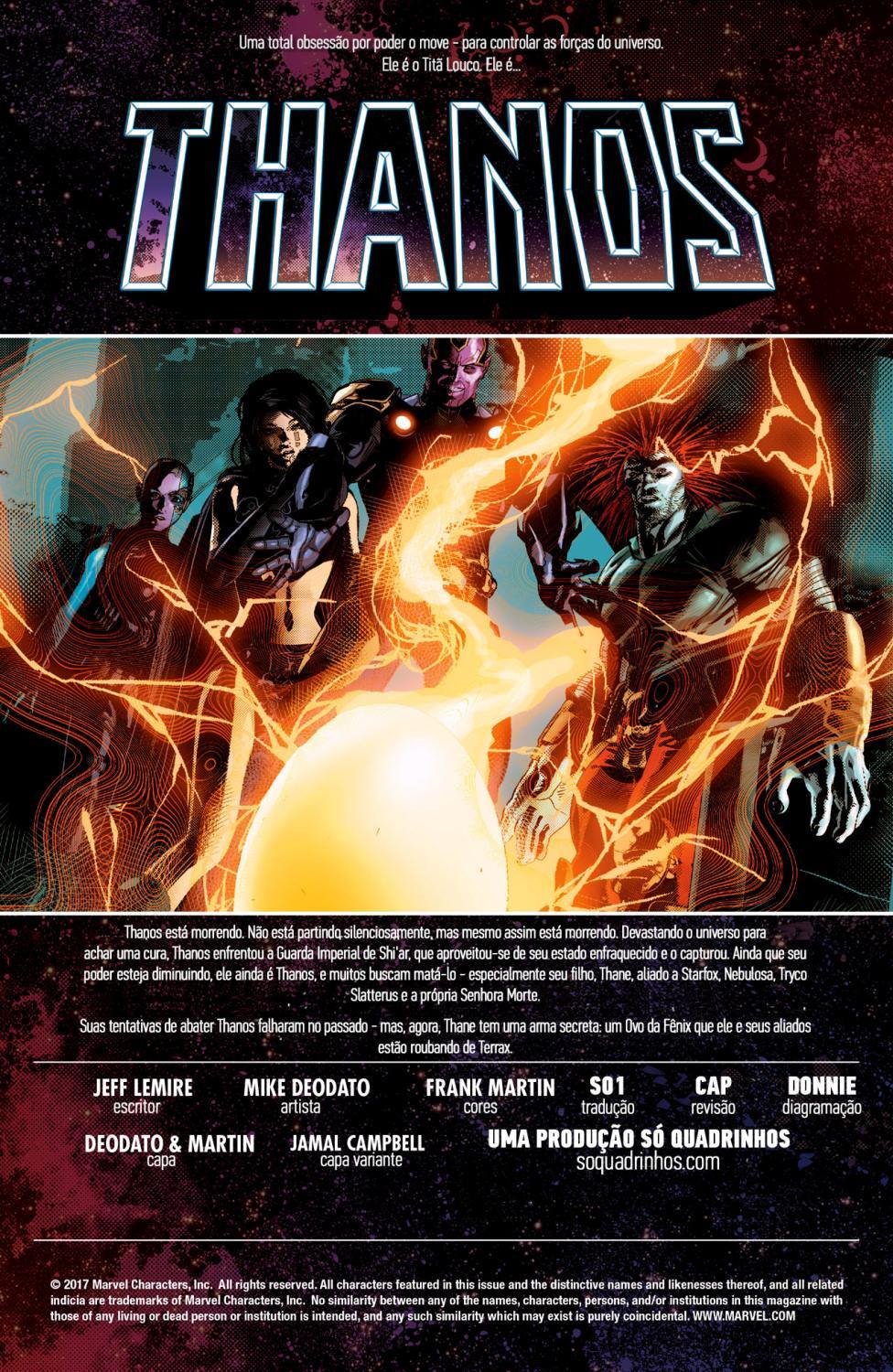 Read Thanos (2016) (pt) Manga Online