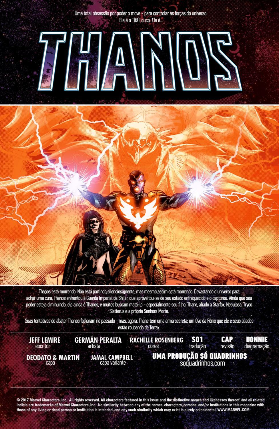 Read Thanos (2016) (pt) Manga Online