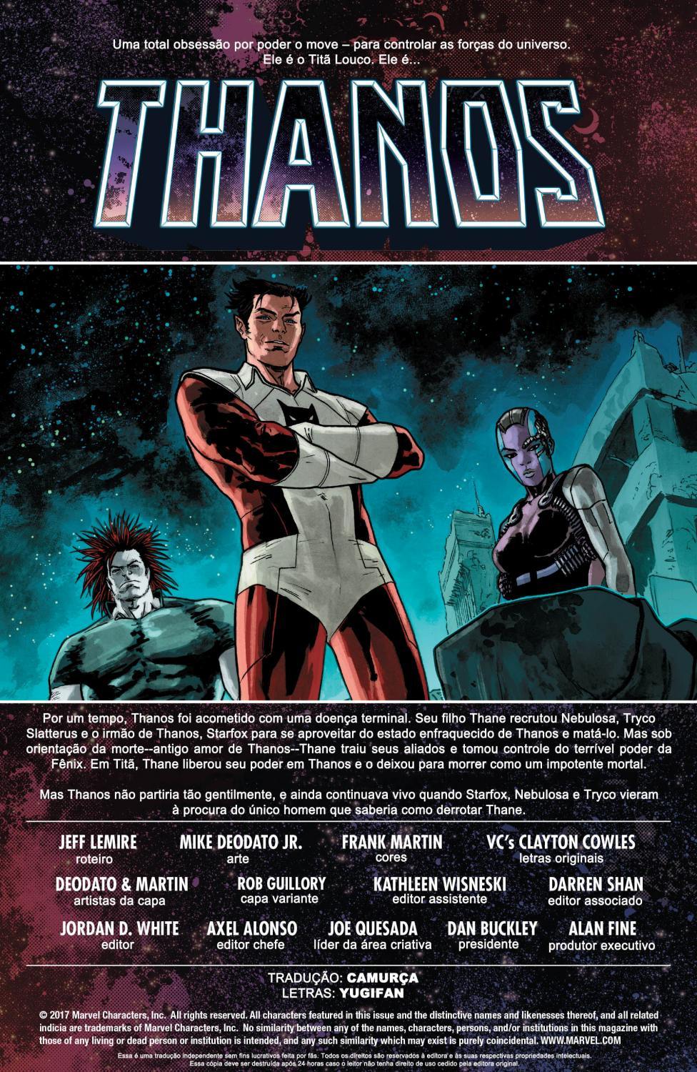 Read Thanos (2016) (pt) Manga Online