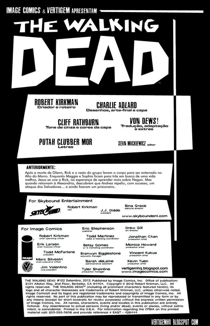 Read The Walking Dead (pt) Manga Online