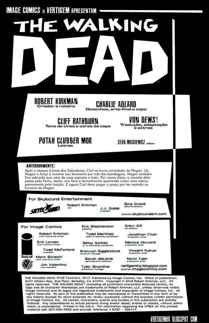 Read The Walking Dead (pt) Manga Online