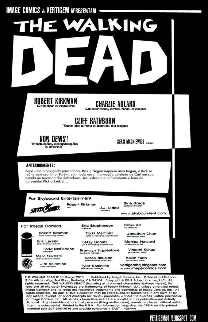 Read The Walking Dead (pt) Manga Online
