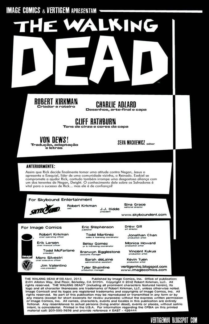 Read The Walking Dead (pt) Manga Online