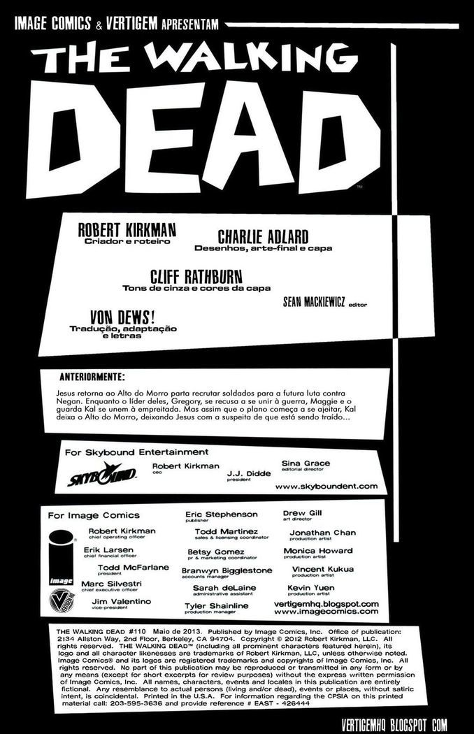 Read The Walking Dead (pt) Manga Online