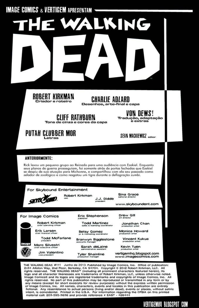 Read The Walking Dead (pt) Manga Online