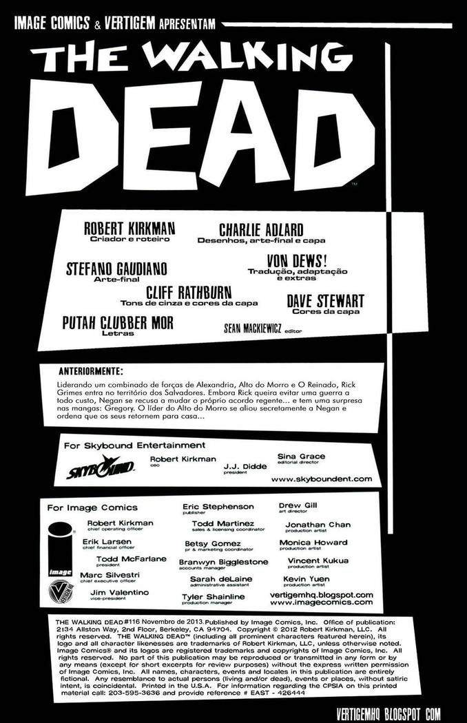 Read The Walking Dead (pt) Manga Online