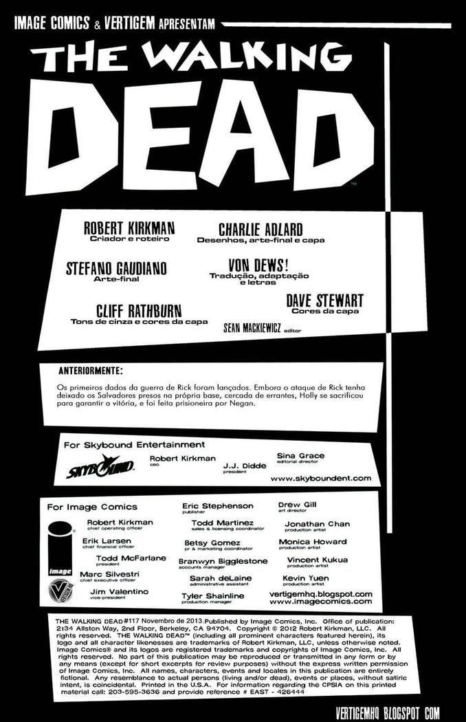 Read The Walking Dead (pt) Manga Online