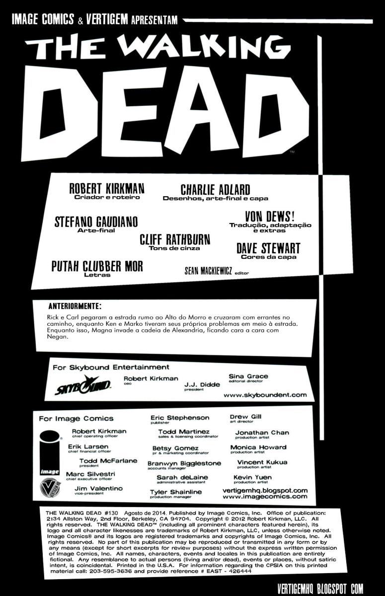 Read The Walking Dead (pt) Manga Online