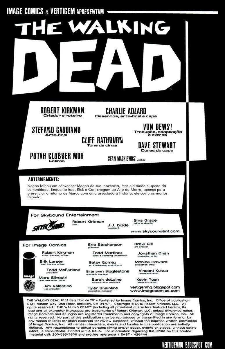 Read The Walking Dead (pt) Manga Online