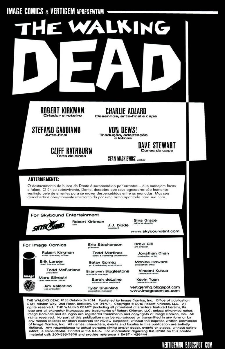 Read The Walking Dead (pt) Manga Online