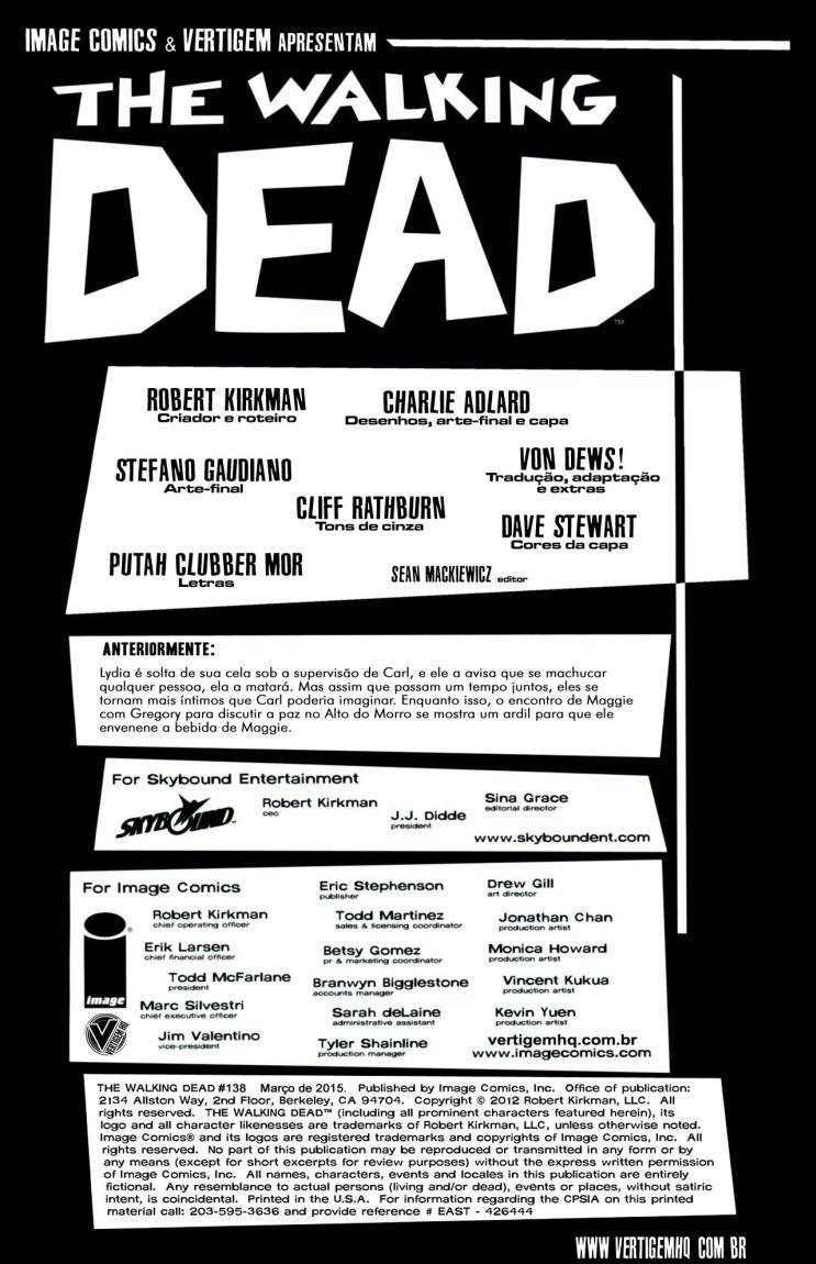 Read The Walking Dead (pt) Manga Online