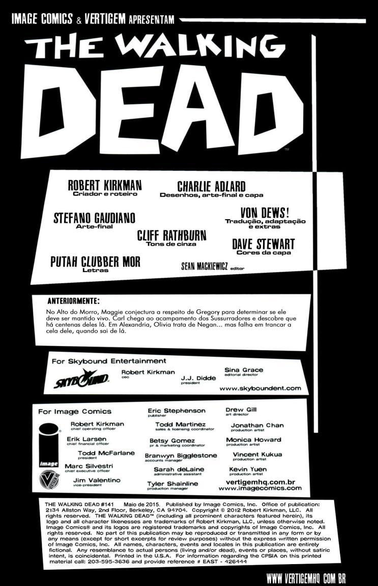 Read The Walking Dead (pt) Manga Online