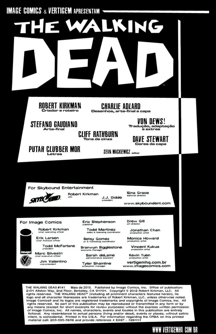 Read The Walking Dead (pt) Manga Online