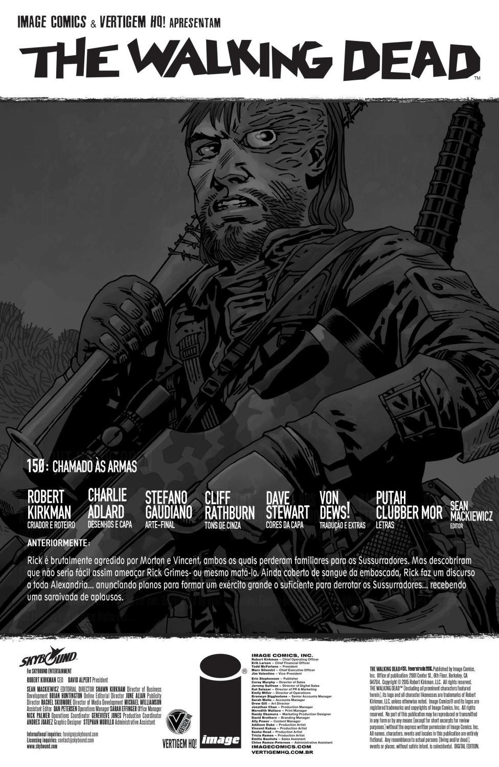 Read The Walking Dead (pt) Manga Online