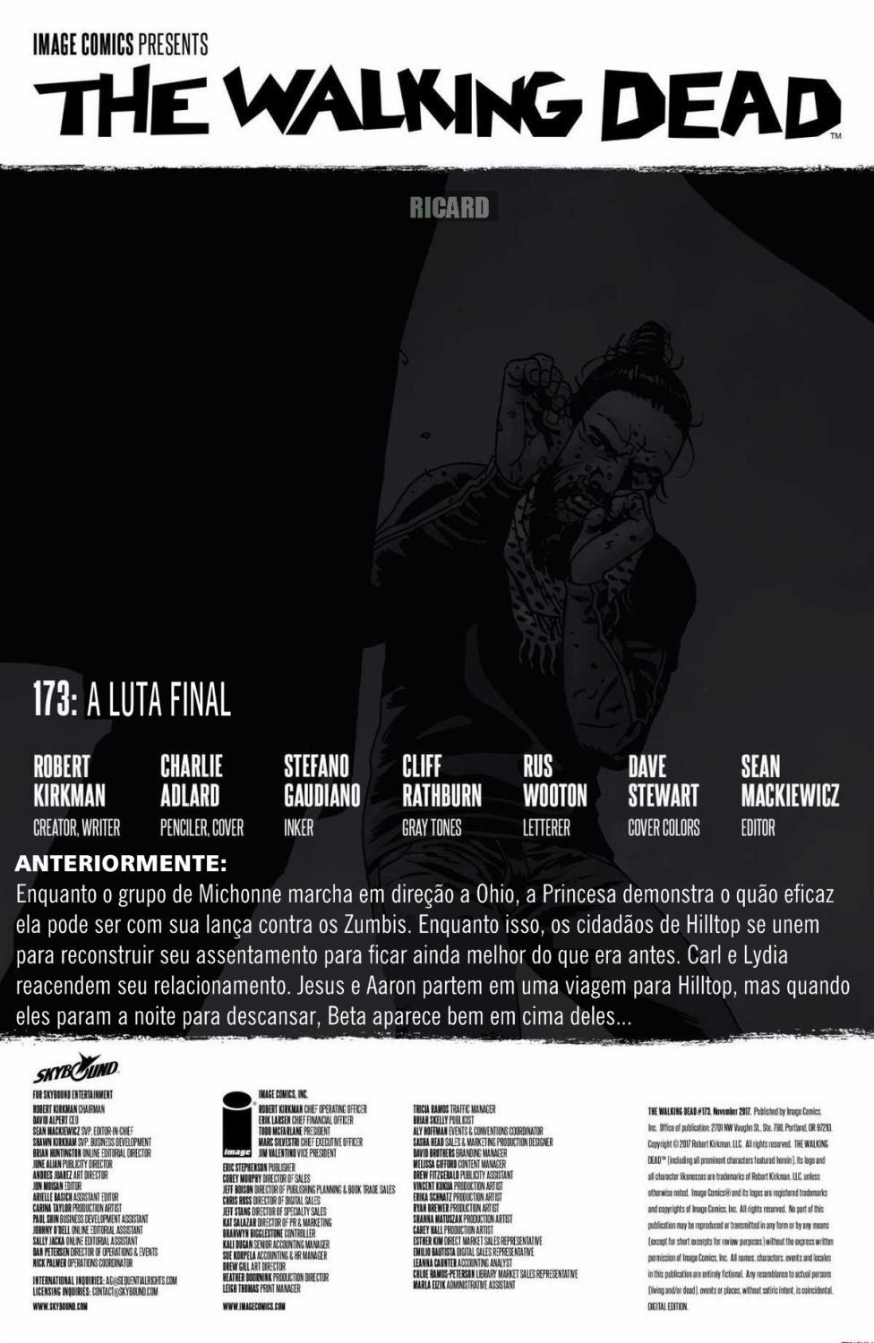 Read The Walking Dead (pt) Manga Online