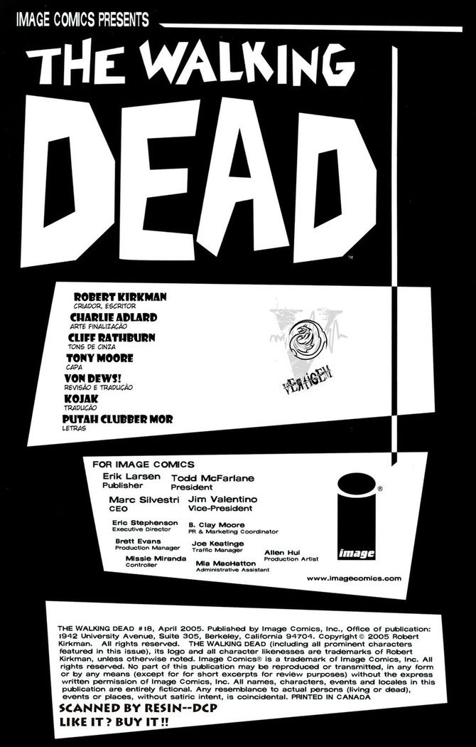 Read The Walking Dead (pt) Manga Online