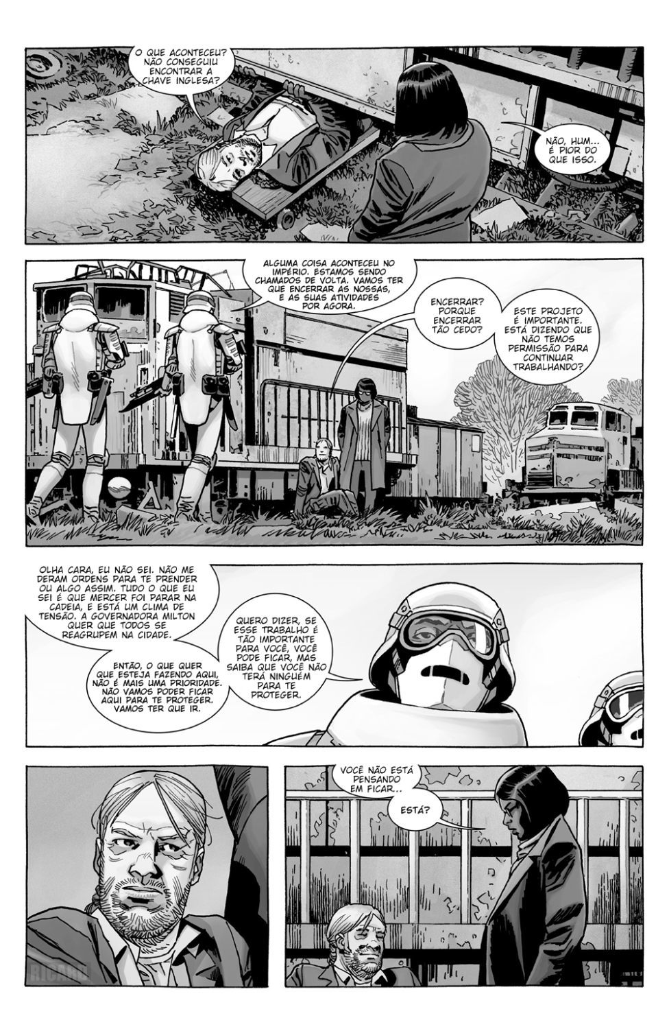 Read The Walking Dead (pt) Manga Online