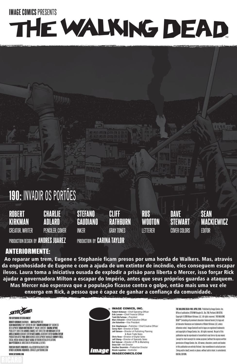 Read The Walking Dead (pt) Manga Online