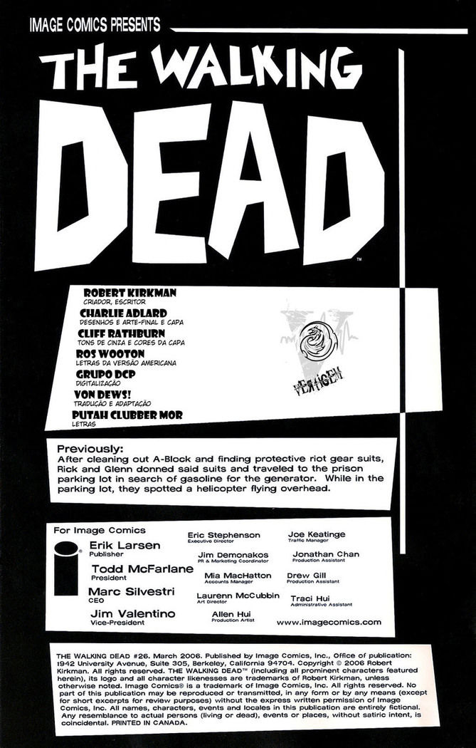 Read The Walking Dead (pt) Manga Online