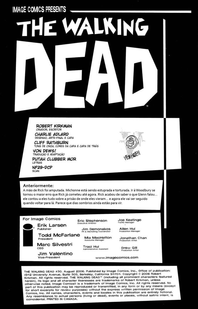 Read The Walking Dead (pt) Manga Online