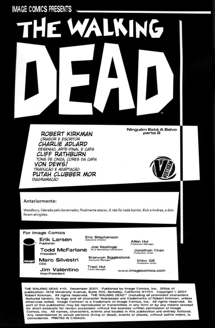 Read The Walking Dead (pt) Manga Online