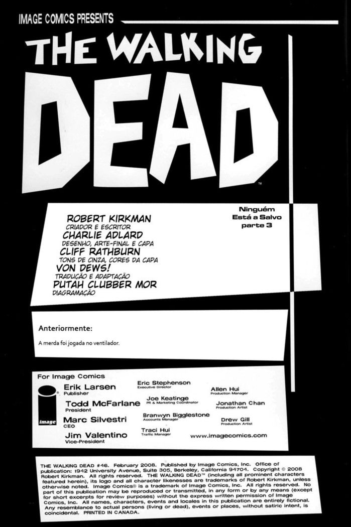 Read The Walking Dead (pt) Manga Online