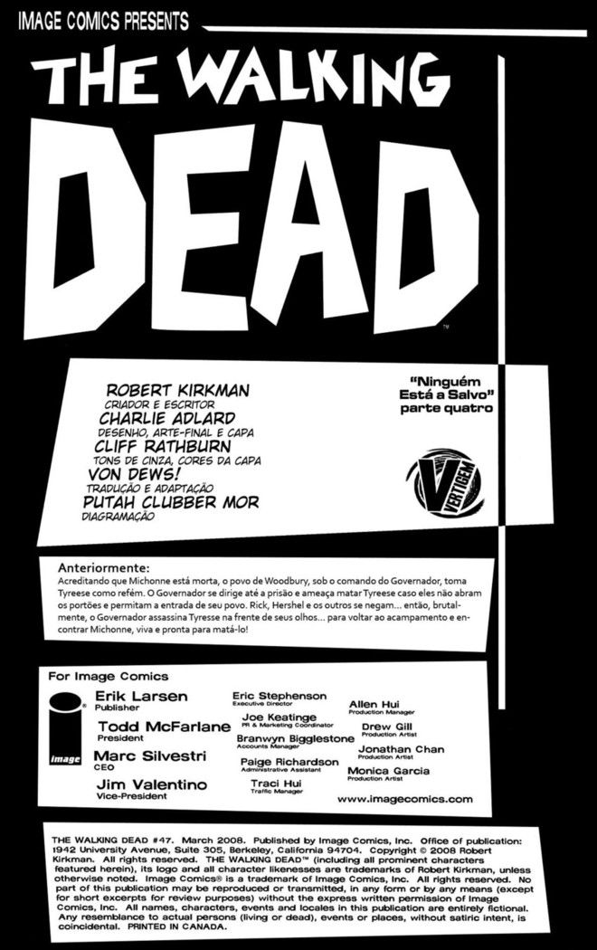 Read The Walking Dead (pt) Manga Online