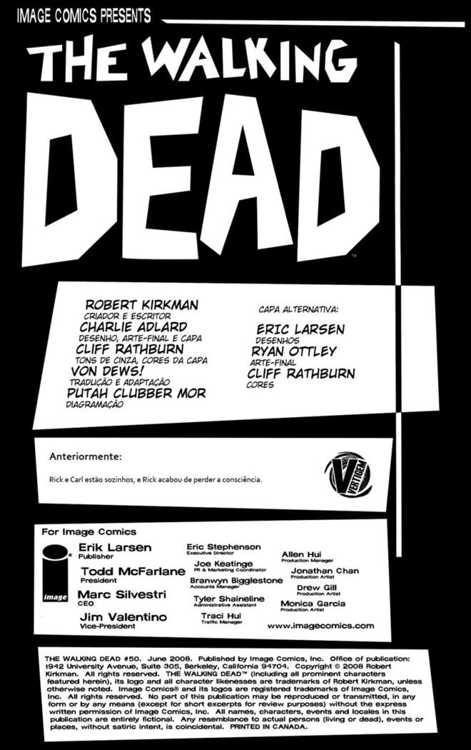 Read The Walking Dead (pt) Manga Online