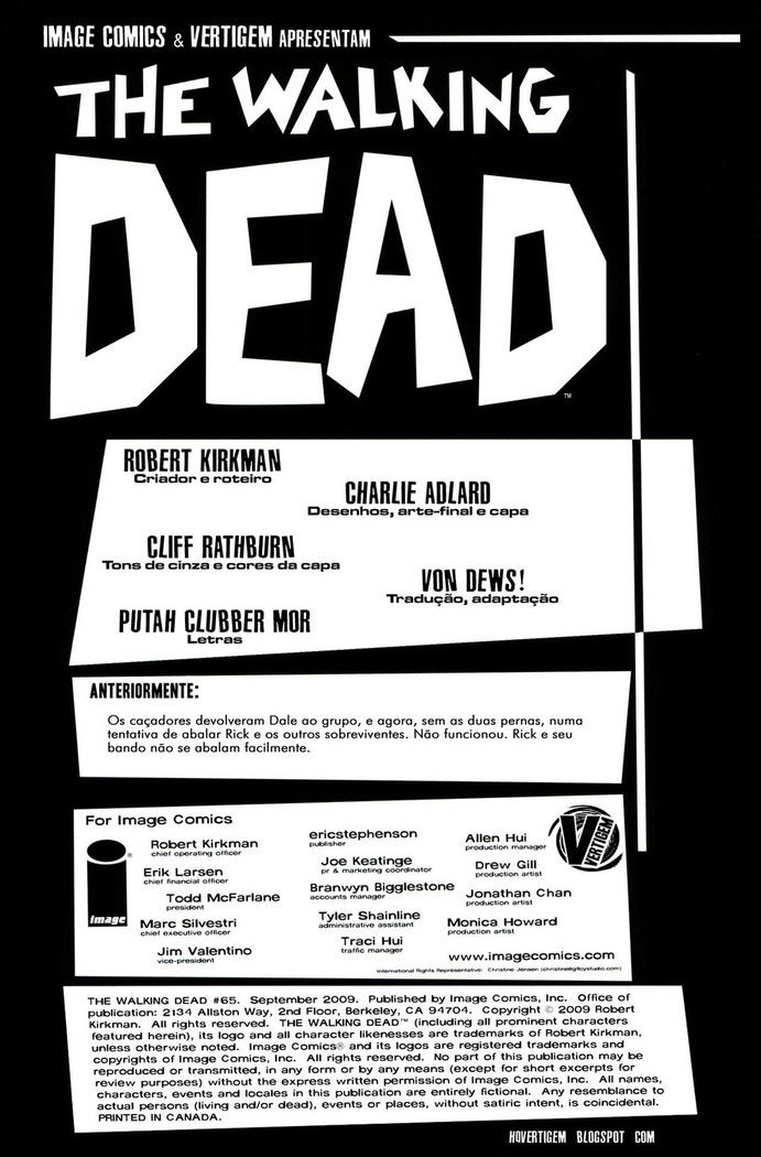 Read The Walking Dead (pt) Manga Online