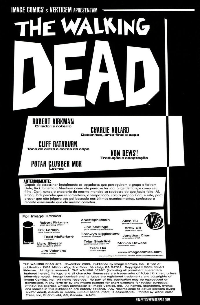 Read The Walking Dead (pt) Manga Online