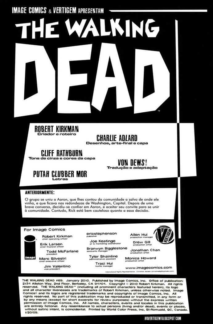 Read The Walking Dead (pt) Manga Online