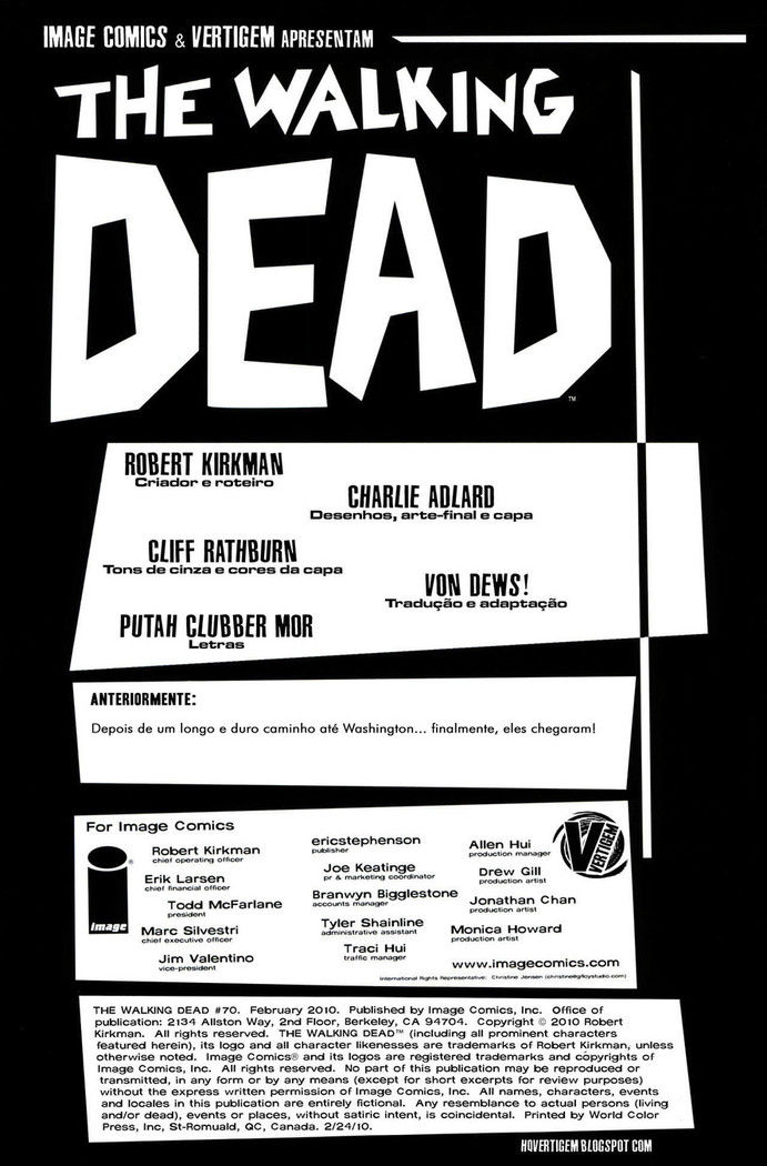 Read The Walking Dead (pt) Manga Online