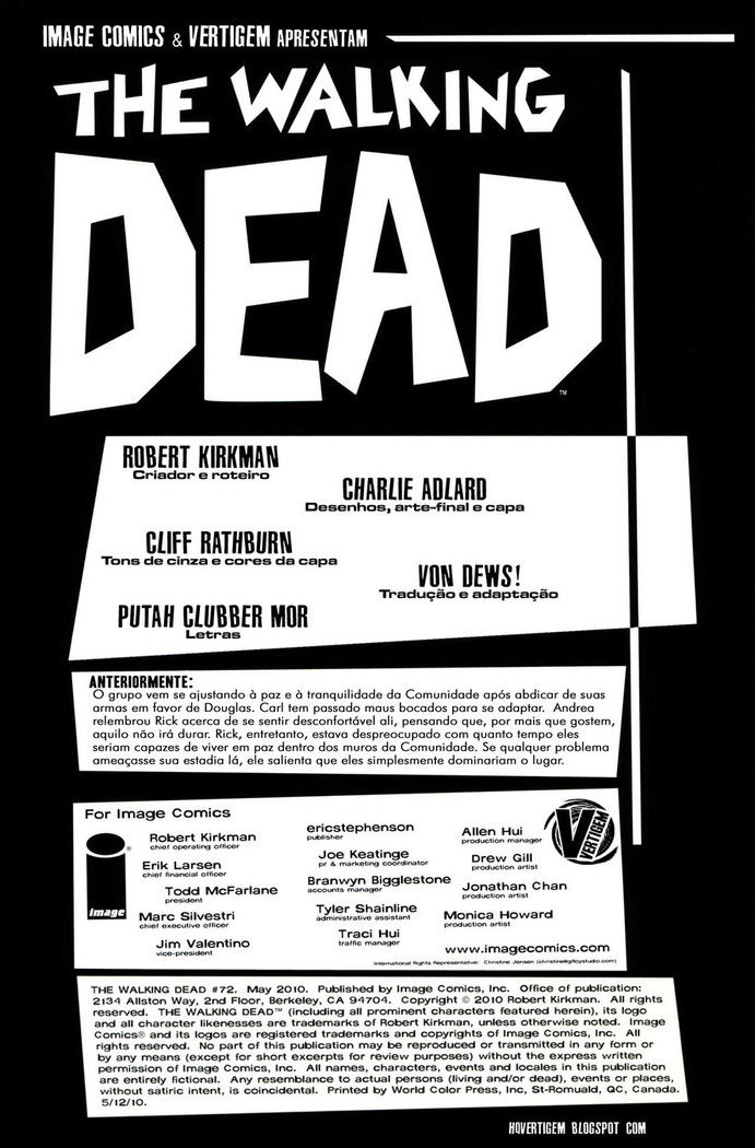 Read The Walking Dead (pt) Manga Online