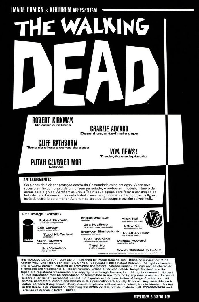 Read The Walking Dead (pt) Manga Online