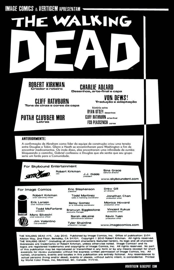 Read The Walking Dead (pt) Manga Online