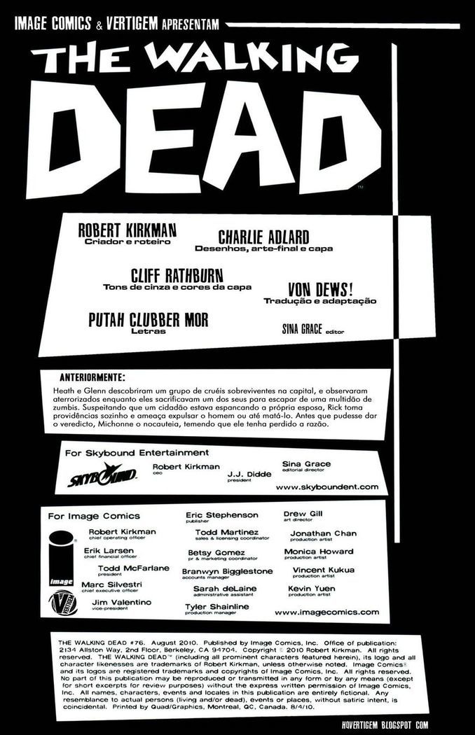 Read The Walking Dead (pt) Manga Online