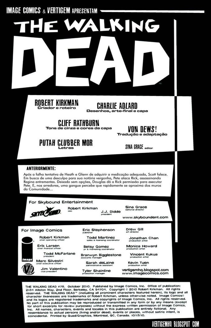 Read The Walking Dead (pt) Manga Online