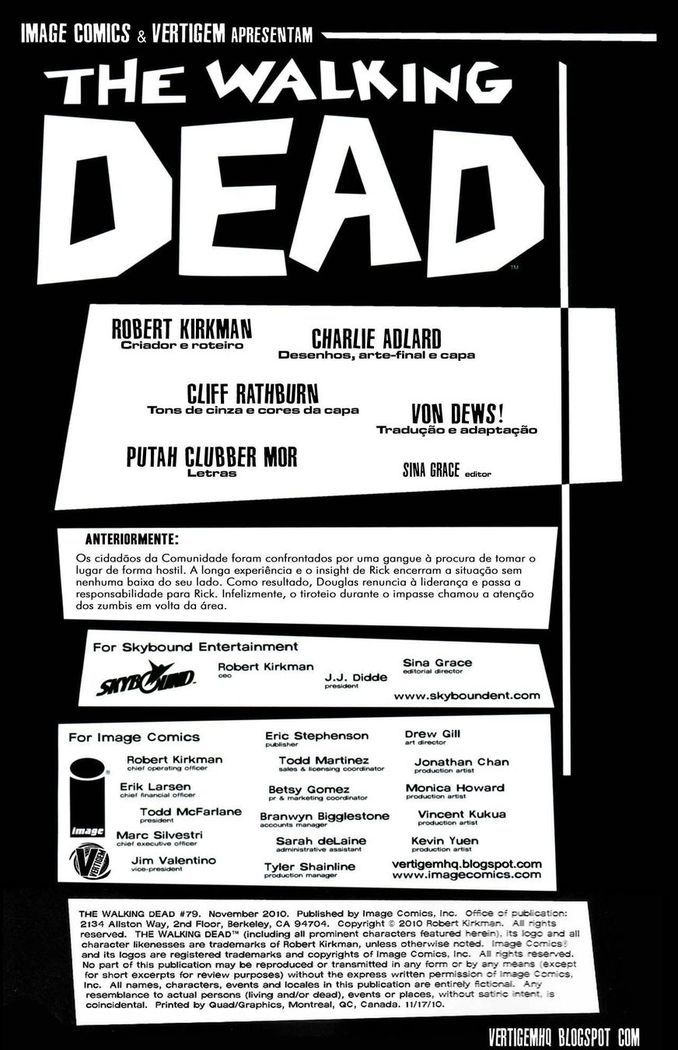 Read The Walking Dead (pt) Manga Online