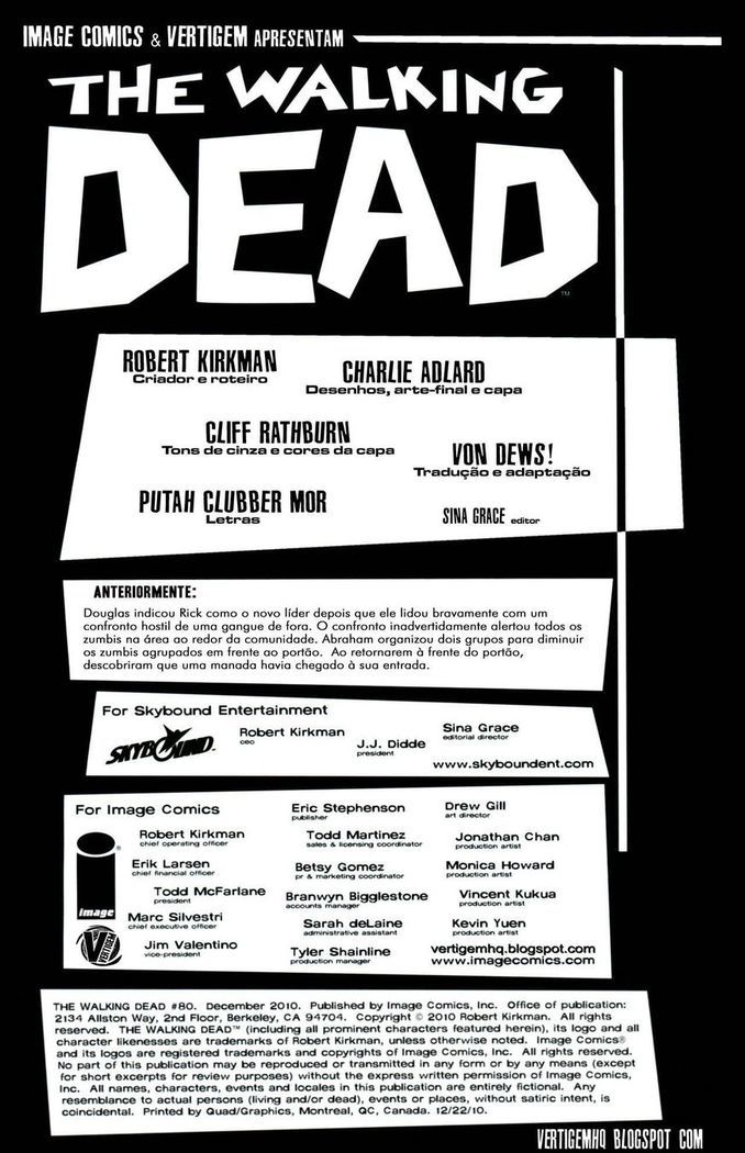 Read The Walking Dead (pt) Manga Online