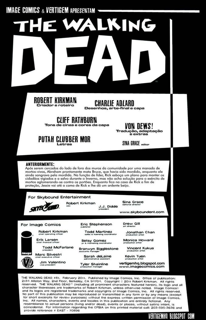 Read The Walking Dead (pt) Manga Online