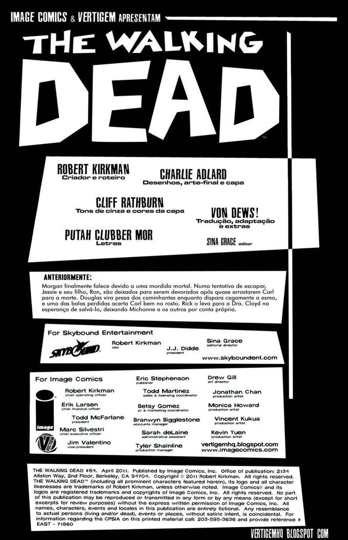 Read The Walking Dead (pt) Manga Online