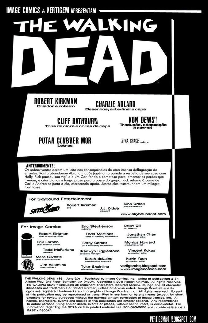 Read The Walking Dead (pt) Manga Online