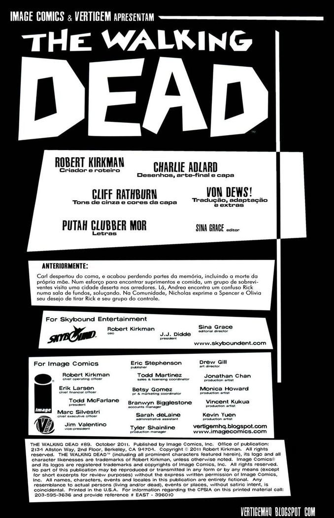 Read The Walking Dead (pt) Manga Online