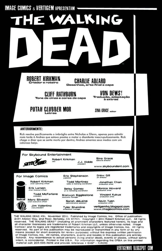 Read The Walking Dead (pt) Manga Online