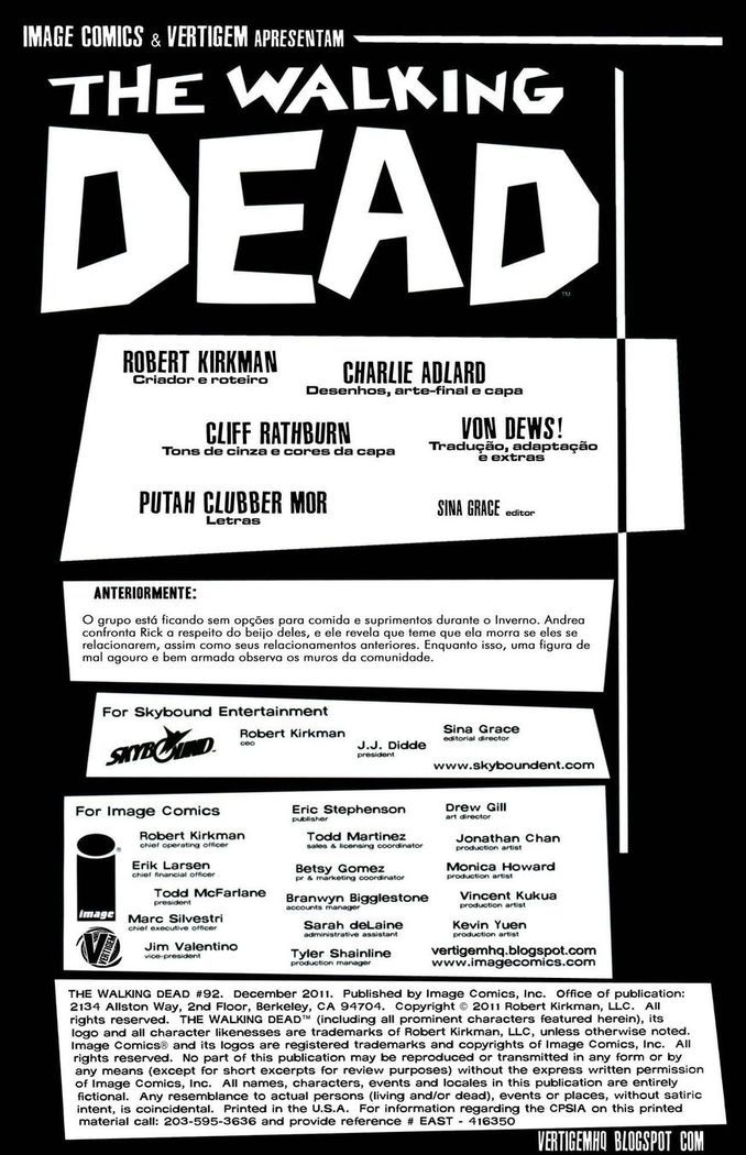 Read The Walking Dead (pt) Manga Online